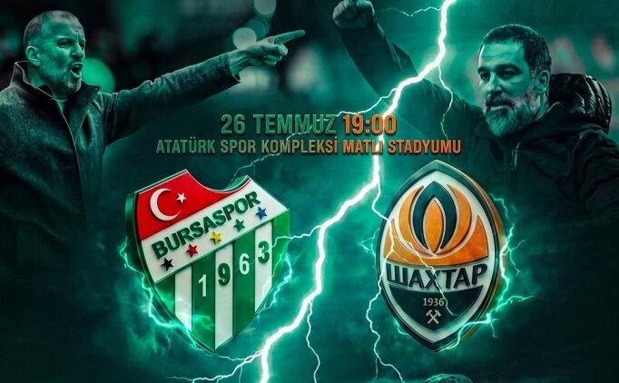 Bursaspor, Arda Turan'�n Shakhtar'�n� a��rlayacak