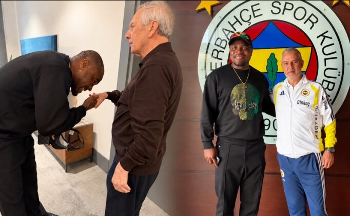 Emenike, �smail Kartal'la g�r��t�, Aziz Y�ld�r�m'�n elini �pt�!