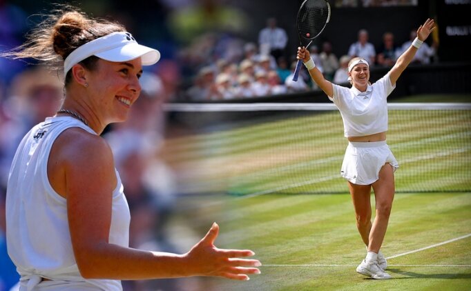 Wimbledon'da tek kad�nlarda finalin ad� belli oldu!