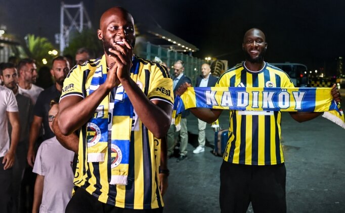 Lukaku 30 y�l sonra Fenerbah�e i�in T�rkiye'de!