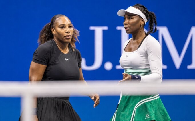 Williams karde�ler, �iftlerde Wimbledon'da m�cadele edecek
