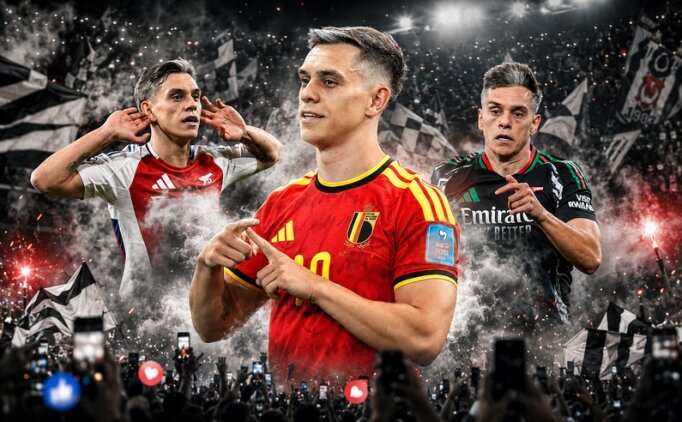 Be�ikta�'ta Trossard transferine menajer engeli
