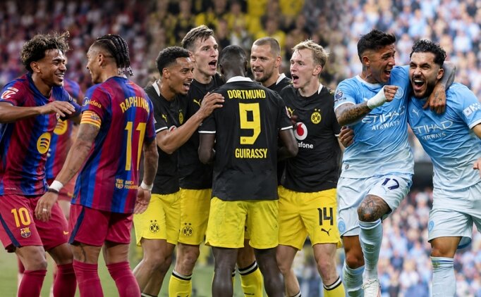 Barcelona, Manchester City ve Dortmund, milli araya kay�ps�z girdi