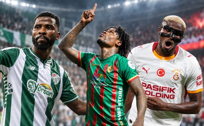S�per Lig ve 1. Lig'deki gol krall���na Nijeryal� ambargosu!