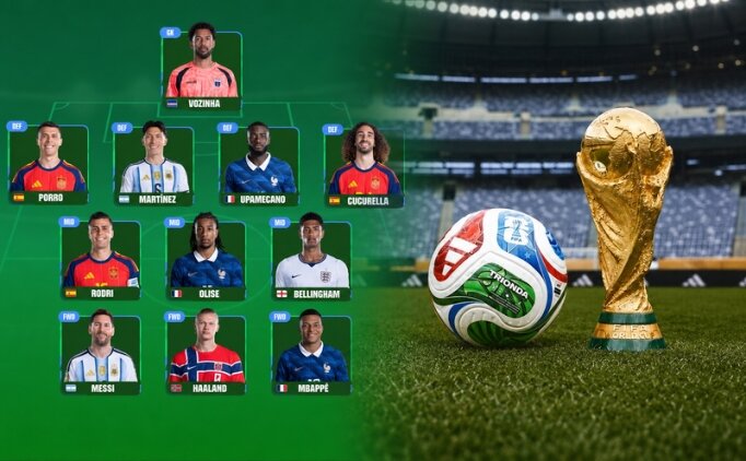 2026 FIFA D�nya Kupas�'n�n en iyi 11'i a��kland�