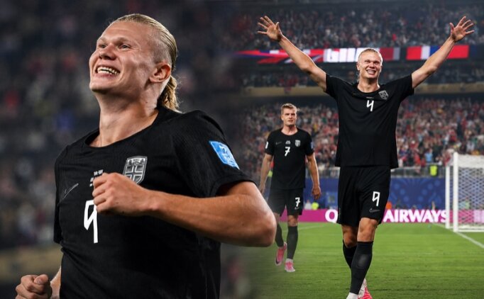 Haaland durdurulamad�! Norve� son 32'de