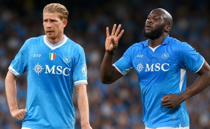 Napoli'den Lukaku ve Kevin De Bruyne a��klamas�!