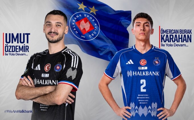Halkbank Erkek Voleybol Tak�m�, iki oyuncu ile s�zle�me yeniledi