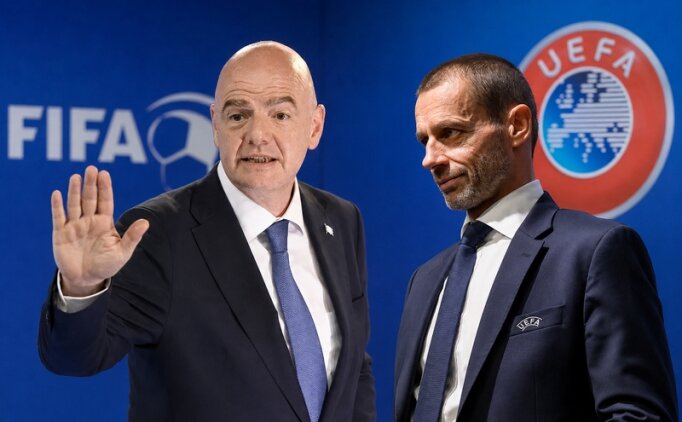 UEFA'dan, FIFA'n�n futbol federasyonlar�na bask�s�na sert tepki