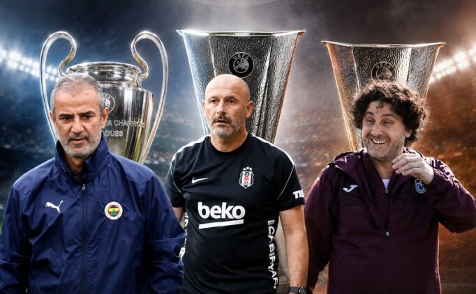Fenerbah�e, Be�ikta� ve Trabzonspor'un rakipleri belli oluyor