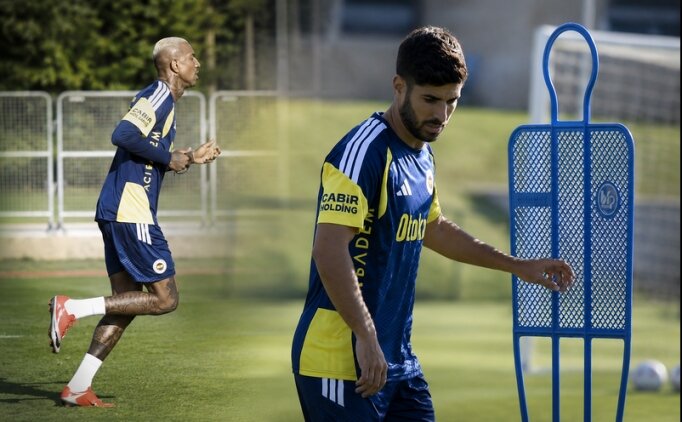 Fenerbah�e antrenman�nda Talisca ve Asensio geli�mesi