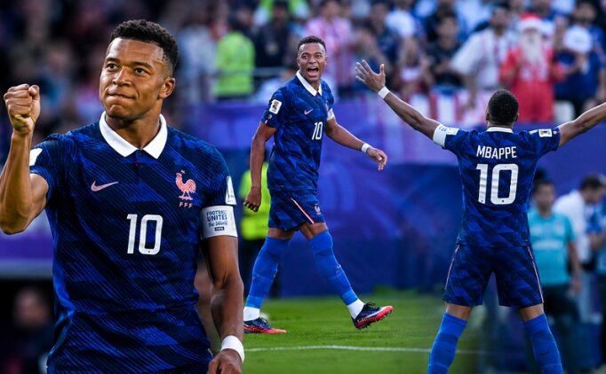 Fransa, Mbappe ile �eyrek finalde!