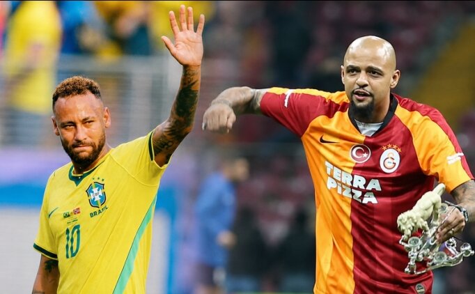 Felipe Melo'dan Neymar'a destek