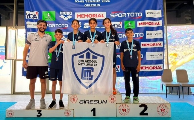 �olako�lu Metalurji Spor Kul�b� y�z�c�leri Giresun'da derece elde etti