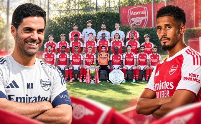 Arsenal'de Saliba krizi: Arteta'dan yeni foto�raf karar�!