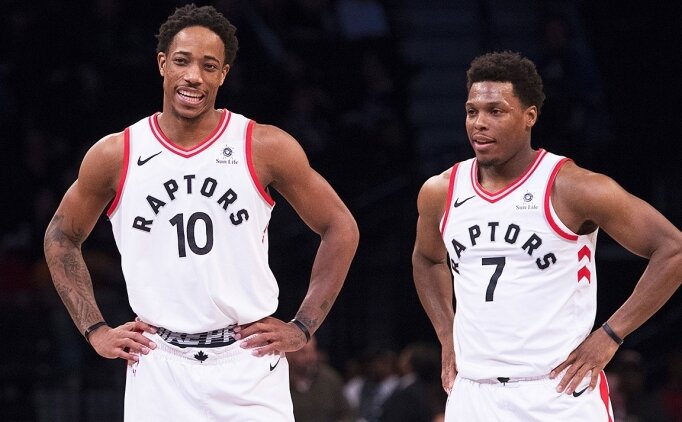 Lowry: 'Raptors, s�rada DeRozan'�n formas�n� emekli etmeli'