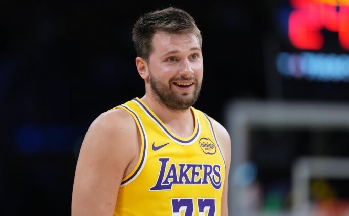 Luka, Lakers tarihinde Kobe ve West gibi efsanelerle ayn� listede!