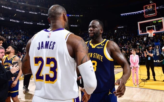 Draymond Green, LeBron James'i Warriors'a ikna etmeye �al���yor