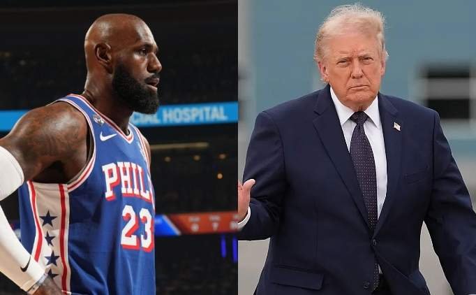 LeBron'dan Trump'a k�sa yan�t: 'G�ndemde haber yok herhalde'
