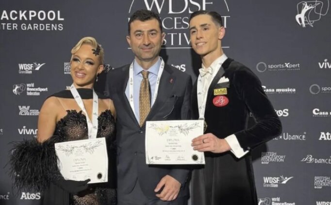 Dans sporcusu Batu Sand�raz,T�rkiye dans tarihine ge�ti