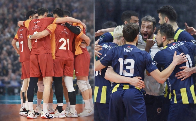 Voleybolda derbi zaman�: Galatasaray - Fenerbah�e