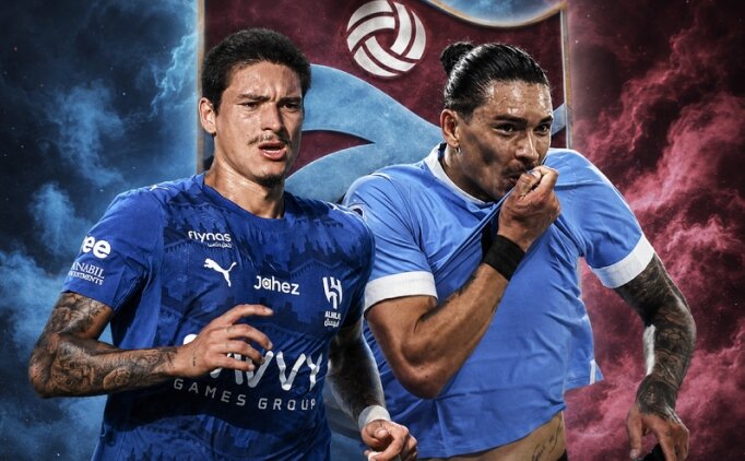 Trabzonspor'da transfer u�a�� kalk�yor: Darwin Nunez