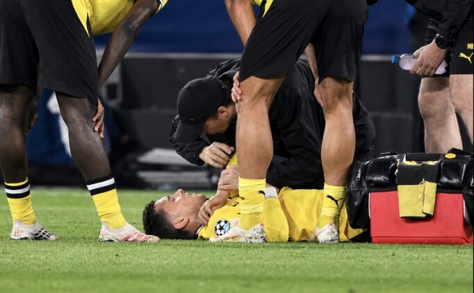 Borussia Dortmund'da Karetsas hastaneye kald�r�ld�!