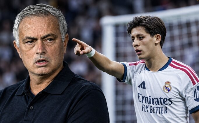 Mourinho'dan Arda G�ler'e b�y�k �vg�: 'Muazzam!'