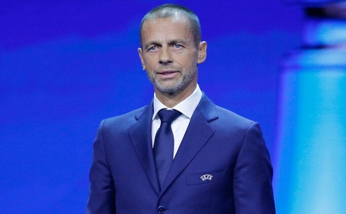UEFA Ba�kan� Ceferin'in 'ilgisiz ma�' yorumuna 13 �lkeden tepki