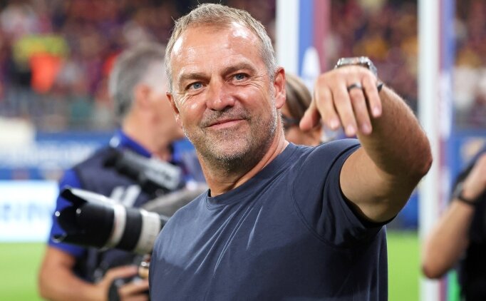 Barcelona, Hansi Flick'in s�zle�mesini uzatt�!