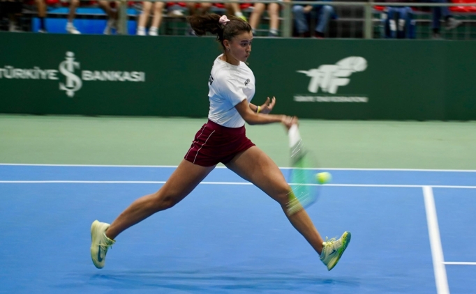 Antalya'da 'WTA 125' tenis turnuvas� heyecan�