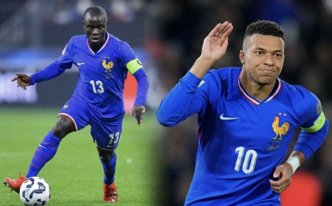 Mbappe'den Kante'ye b�y�k sayg�s�zl�k!