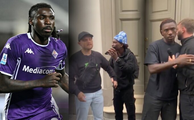 Moise Kean ��lg�na d�nd�: Fenomene canl� yay�nda tehdit