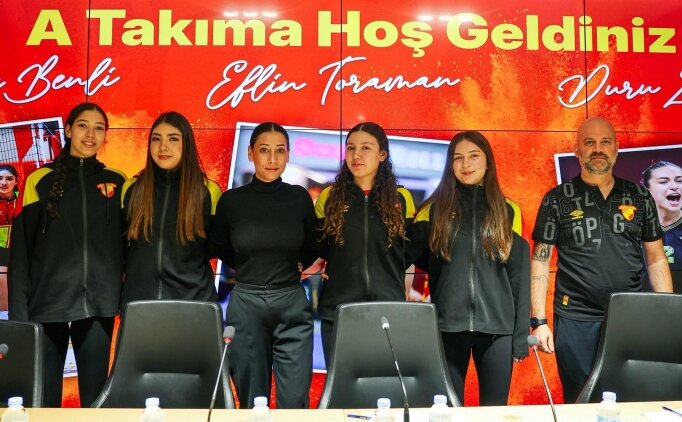 G�ztepe'de gen� voleybolculardan imza