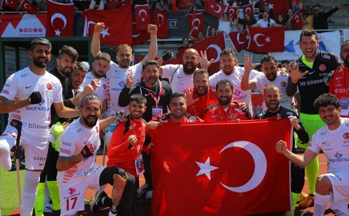 Ampute futbolda T�rkiye Kupas� heyecan�