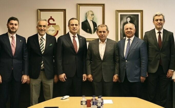 1905 GSY�AD, Galatasaray Ba�kan� Dursun �zbek'i ziyaret etti