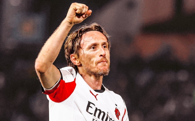 Milan'a deplasmanda 3 puan� Modric getirdi!
