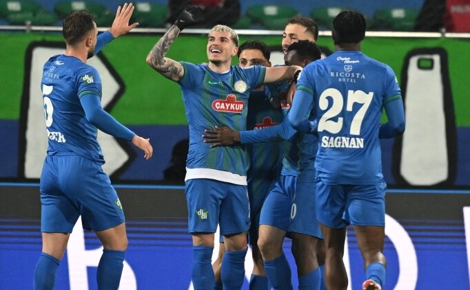 Rizespor, deplasmanda Kayserispor'un konu�u