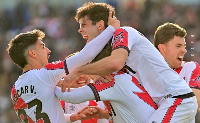 Atletico Madrid'e Rayo Vallecano'dan a��r darbe!