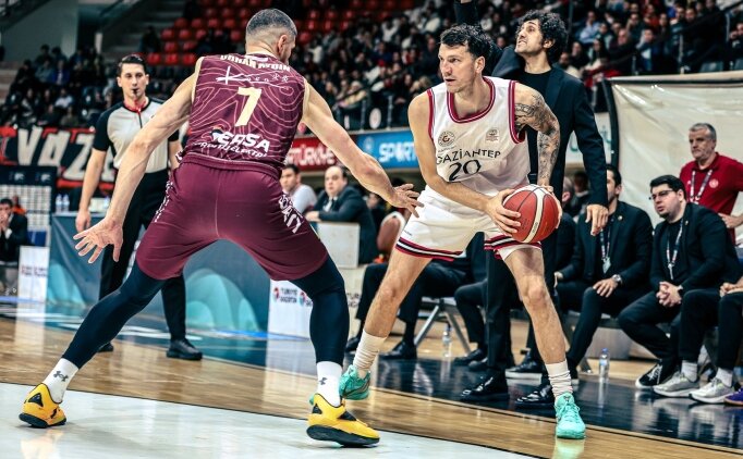 Gaziantep Basketbol'un 16 ma�l�k galibiyet serisi sona erdi