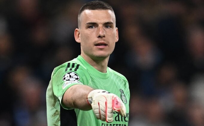 Real Madrid'de kale yine Lunin'e emanet