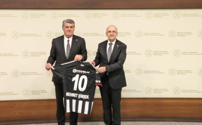 Serdal Adal�, Mehmet �im�ek'i ziyaret etti