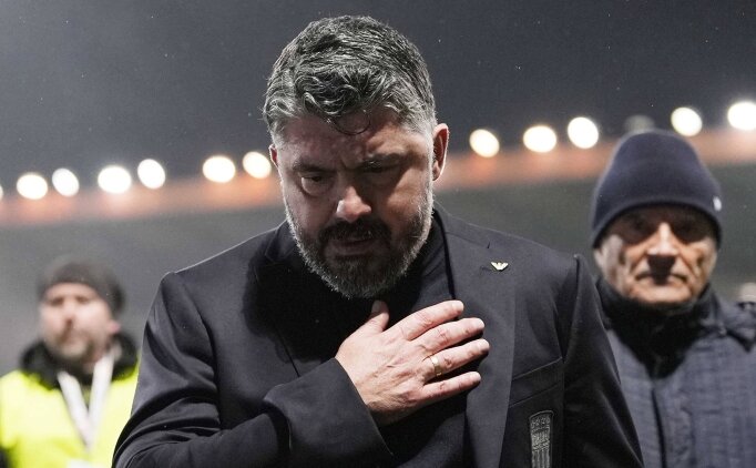 �talya Milli Tak�m�, Gennaro Gattuso ile yollar�n� ay�rd�!