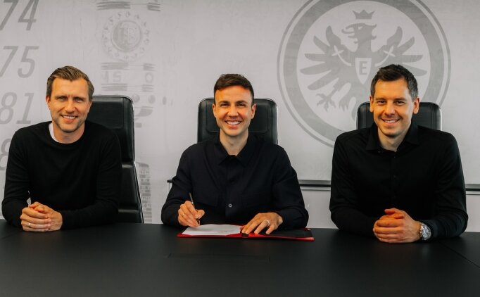 Mario G�tze, Frankfurt ile s�zle�me uzatt�!