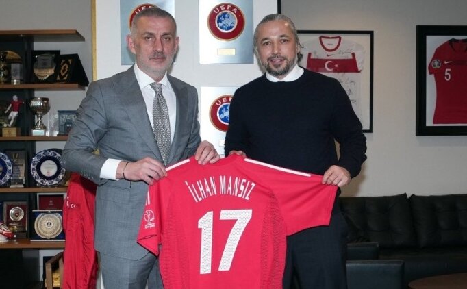 �lhan Mans�z, �brahim Hac�osmano�lu'nu ziyaret etti