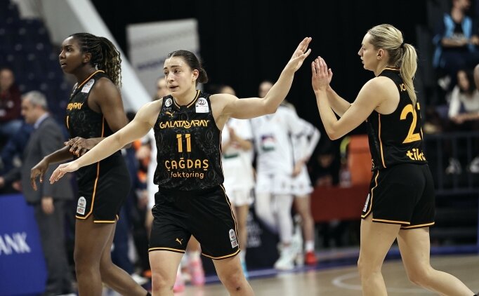 Galatasaray, Emlak Konut'u yenerek finale ��kt�!