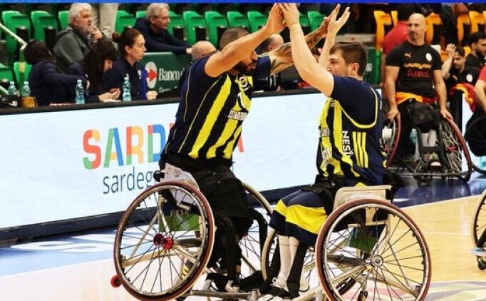 Tekerlekli Sandalye Basketbol Avrupa Kupas� 1'de �ampiyon Fenerbah�e 