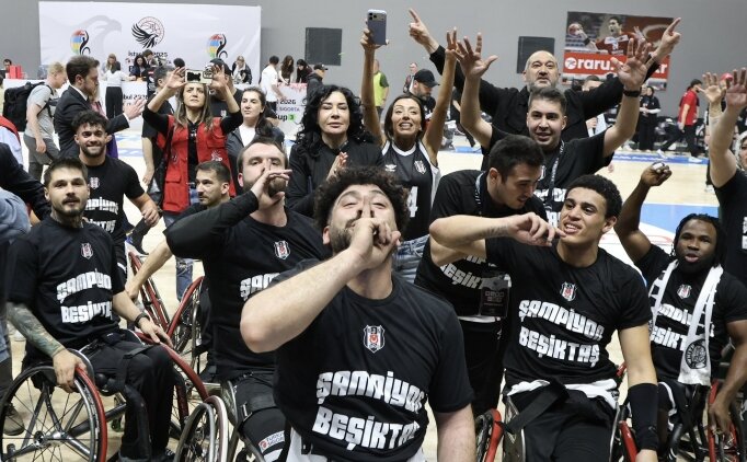 Tekerlekli Sandalye Basketbol Avrupa Kupas�'nda �ampiyon Be�ikta�