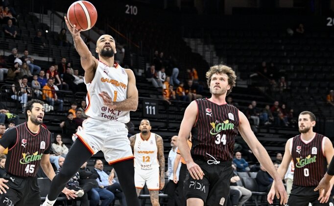 Galatasaray MCT Technic, sahas�nda Glint Manisa Basket'e ma�lup oldu