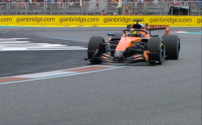 Miami'de sprint yar��� Norris'in